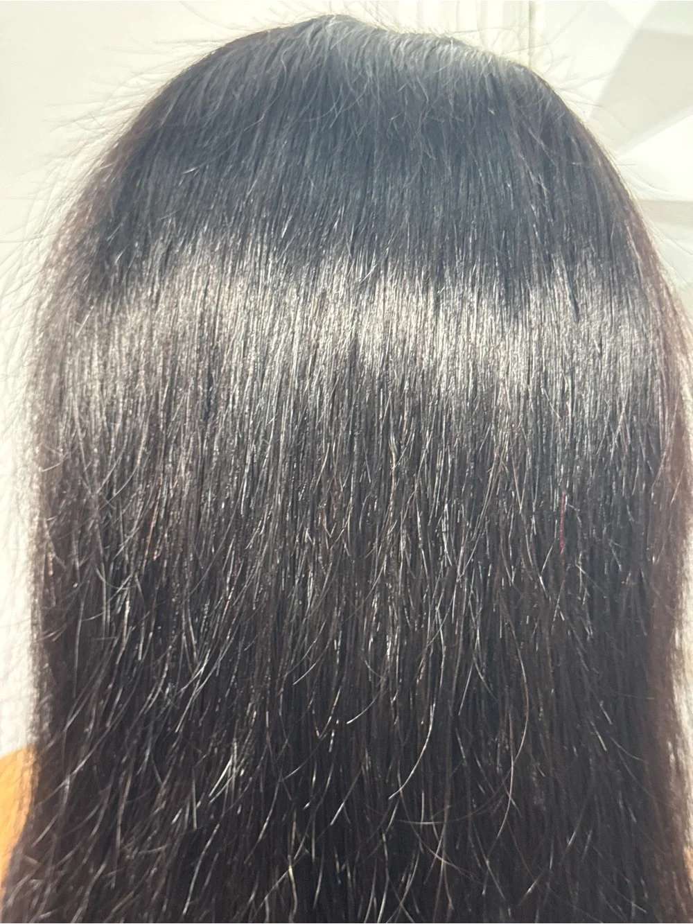 100% Human Hair 16 inches 4x4 Closure Wig | Glueless Natural Black Wig